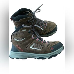 Vasque Gorpcore Waterproof Hiking Trail Boots Brown Kids 4